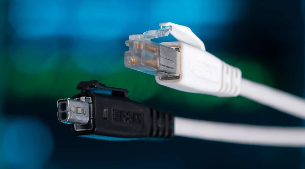 The first complete cabling system for Single Pair Ethernet (SPE) from R&amp;M includes connector systems according to the LC-Cu standard and MSP standard, each with the corresponding connection modules.