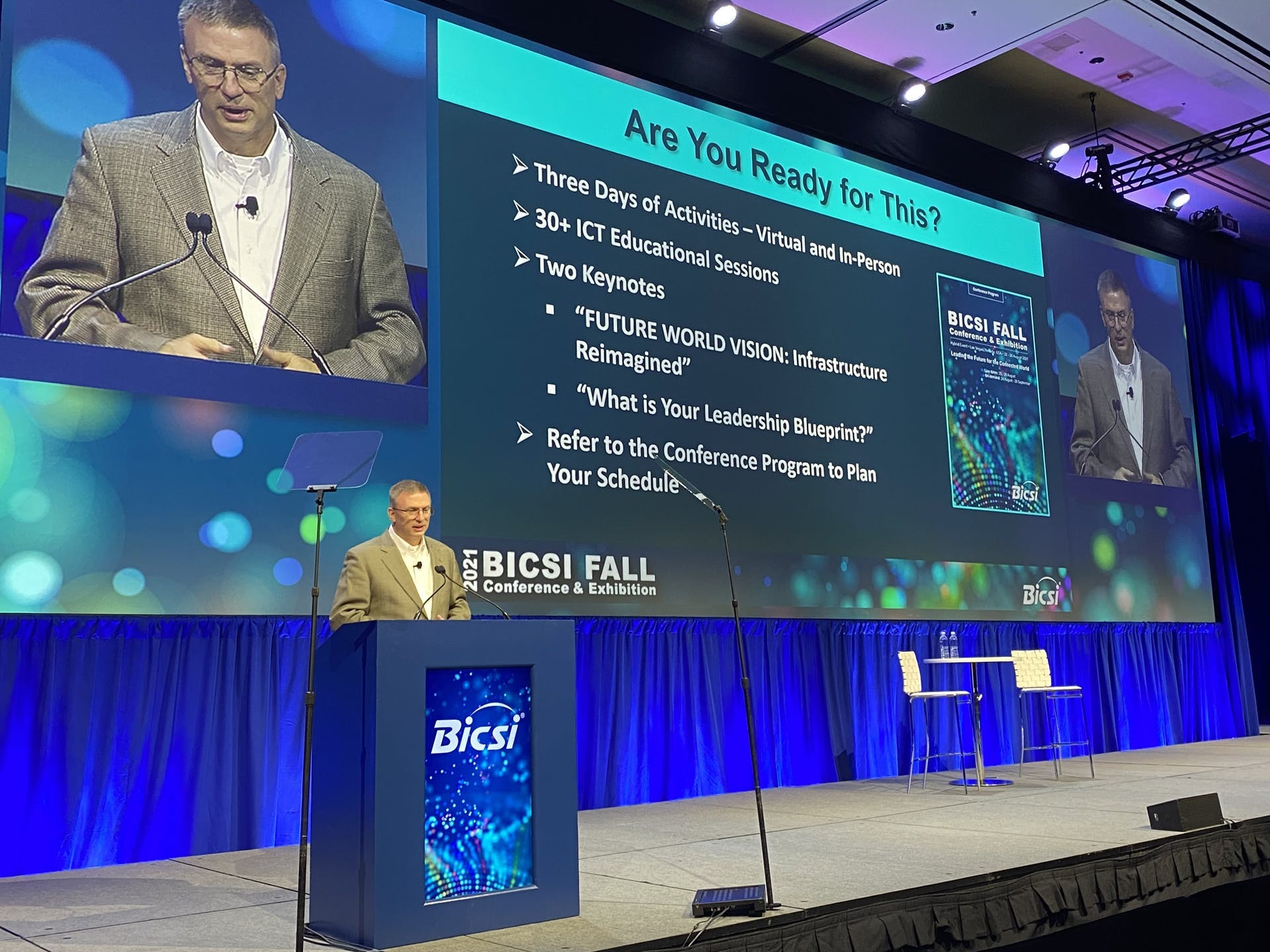 BICSI Fall Hybrid Conference, Expo Re-imagined ICT Infrastructure ...