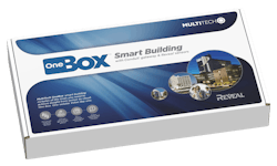 Launched at CES 2022, MultiTech says its OneBox starter kit provides a quick, easy path to validate the effectiveness of LoRaWAN and roadmap for expansion with no LoRa expertise required. Launched at CES 2022, MultiTech says its OneBox starter kit provides a quick, easy path to validate the effectiveness of LoRaWAN and roadmap for expansion with no LoRa expertise required.