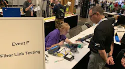 Ashley Smith represented Women in BICSI in the 2019 Cabling Skills Challenge. Women in BICSI is again offering financial support for a woman competitor in 2022.