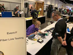 Ashley Smith represented Women in BICSI in the 2019 Cabling Skills Challenge. Women in BICSI is again offering financial support for a woman competitor in 2022.
