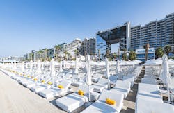 FIVE Hotels and Resorts’ FIVE Palm Jumeirah and FIVE Jumeirah Village hotels in Dubai are the first hotels in the world to receive UL Verified SPIRE Smart Buildings Ratings. FIVE Hotels and Resorts’ FIVE Palm Jumeirah and FIVE Jumeirah Village hotels in Dubai are the first hotels in the world to receive UL Verified SPIRE Smart Buildings Ratings.