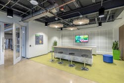 Schneider Electric's Dallas office recently received a UL Verified Healthy Building Mark for Indoor Air. Schneider Electric's Dallas office recently received a UL Verified Healthy Building Mark for Indoor Air.