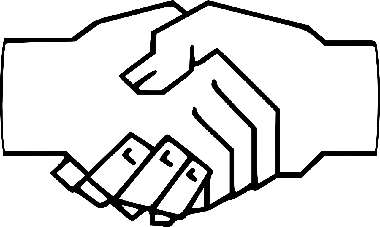 65a69a5d4852bb001e5cfc1a Handshake Openclipart Vectors