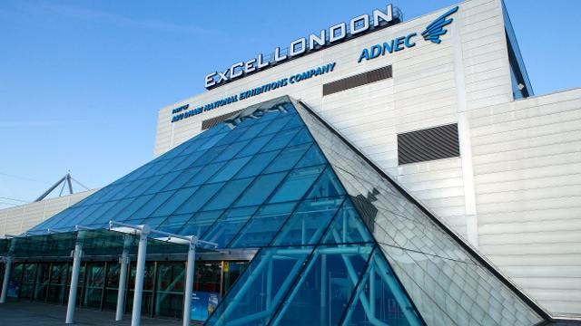 The ExCel London convention center.