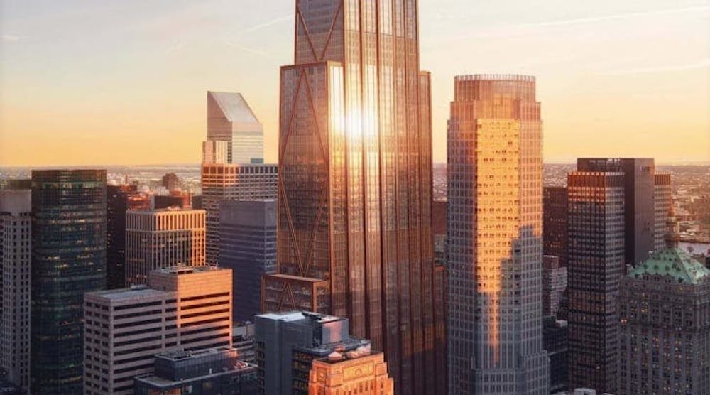 A digital impression of the future skyscraper planned for New York City&apos;s Park Ave.