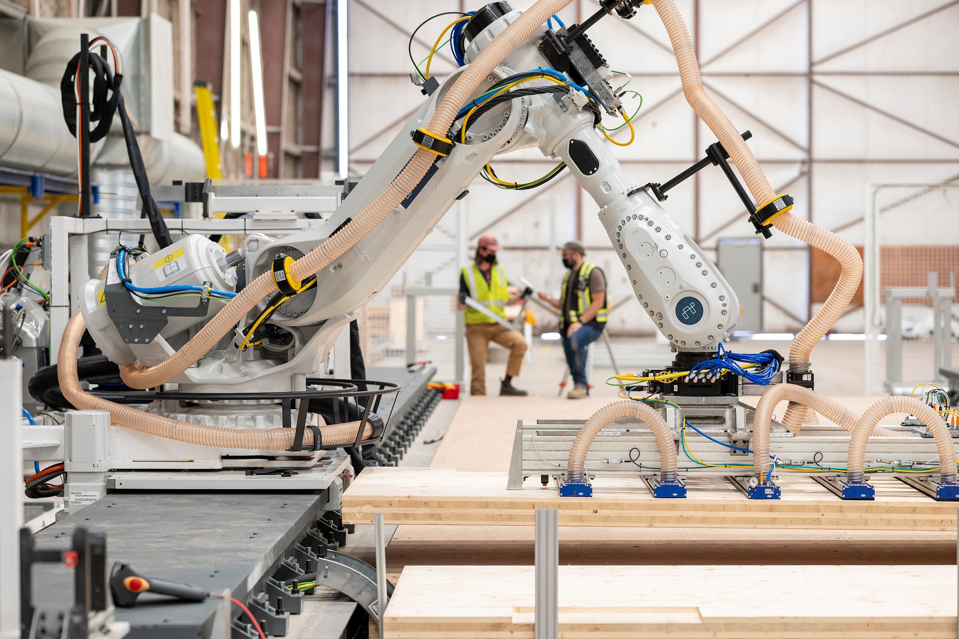 Using automation and robotics in the design and manufacture of prefabricated mass timber buildings, Intelligent City will commercialize its Platforms for Life building solution.