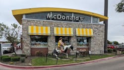 McDonald's location in Weatherford, Texas McDonald's location in Weatherford, Texas