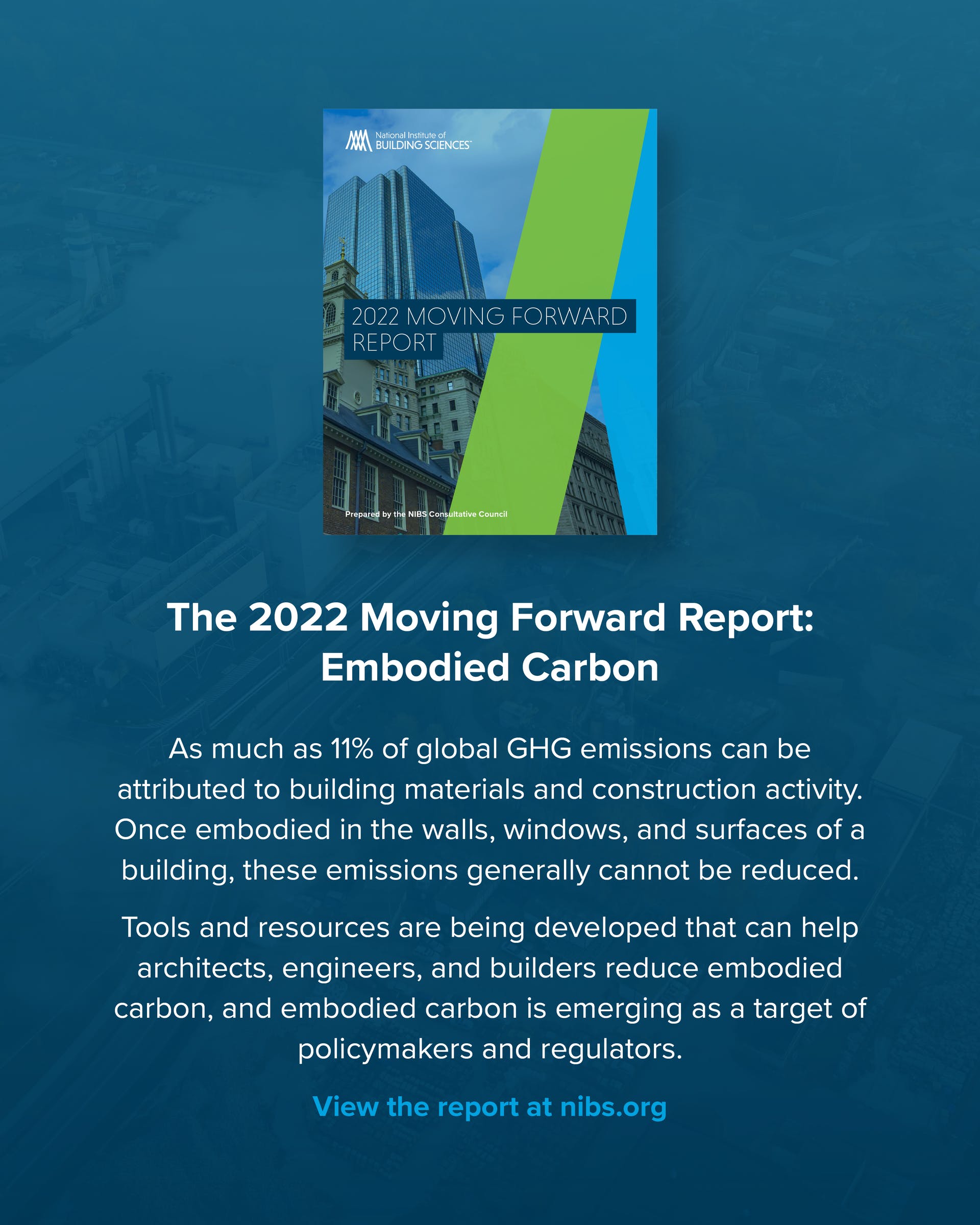 NIBS report tackles decarbonization of U.S. built environment Buildings
