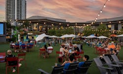 Sparkman Wharf lawn, Water Street Tampa Sparkman Wharf lawn, Water Street Tampa