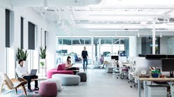 Flexible lighting systems support resiliency in the workplace by providing a comfortable, productive, and engaging environment that can adapt over time.