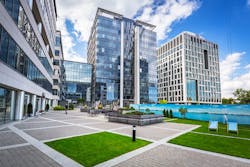 Office buildings in Gdansk, Poland Office buildings in Gdansk, Poland