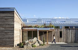 As the world's first project to be certified Living Building and LEED Platinum, the Omega Center for Sustainable Living, in Rhinebeck, N.Y., is net zero energy and water. As the world's first project to be certified Living Building and LEED Platinum, the Omega Center for Sustainable Living, in Rhinebeck, N.Y., is net zero energy and water.