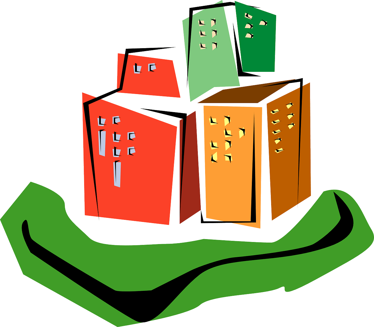 65a69d35ff568d001e081468 Buildings Clker Free Vector Images