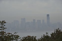 Wildfire smoke impacts city air quality, notes Box Pure Air. Wildfire smoke impacts city air quality, notes Box Pure Air.