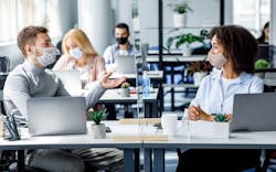 65a69f6ee57fd8001e7c5a16 Office Workers In Covid Ppe 65a69f6ee57fd8001e7c5a16 Office Workers In Covid Ppe