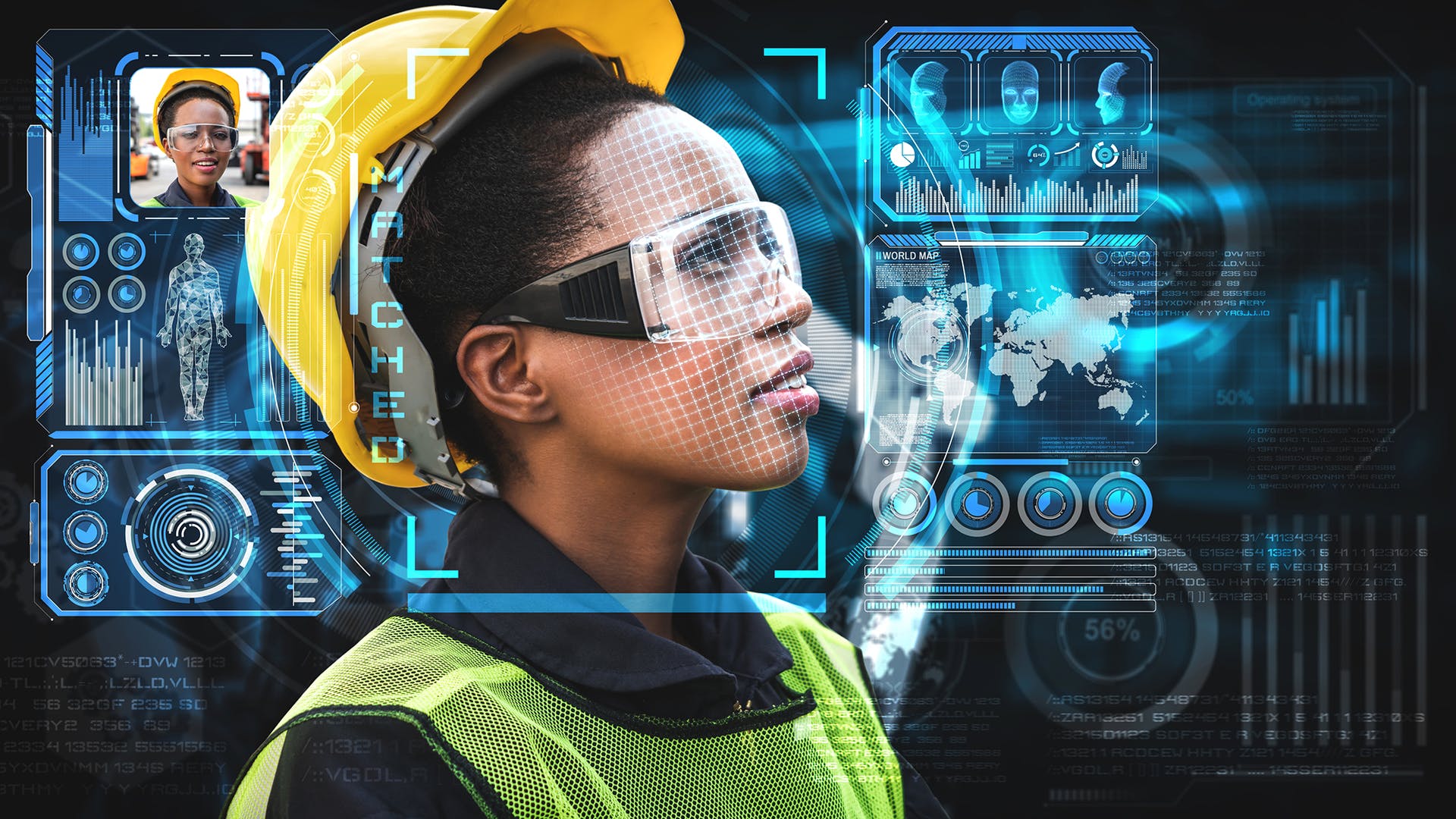 Concept interface utilizing facial recognition for system access and control