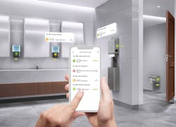 Kimberly-Clark Professional is showcasing its Onvation connected restroom solution at Realcomm 2022. Kimberly-Clark Professional is showcasing its Onvation connected restroom solution at Realcomm 2022.