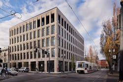 2022 Smart Building of the Year award recipient: PAE Living Building, in Portland, Ore. 2022 Smart Building of the Year award recipient: PAE Living Building, in Portland, Ore.