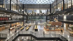 Catalog food hall upper level at the recently renovated Willis Tower, in Chicago. Catalog food hall upper level at the recently renovated Willis Tower, in Chicago.