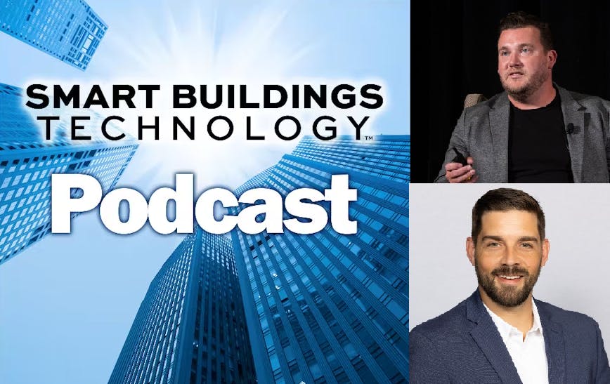 For this episode of the Smart Buildings Technology Podcast, senior editor Matt Vincent sat down with Andrew Blauvelt, senior product director with Acuity Brands&rsquo; Atrius unit, with a focus on sustainability, ESG, IoT, SaaS, and energy technologies; and Chris Vintinner, product line manager with Distech Controls.
