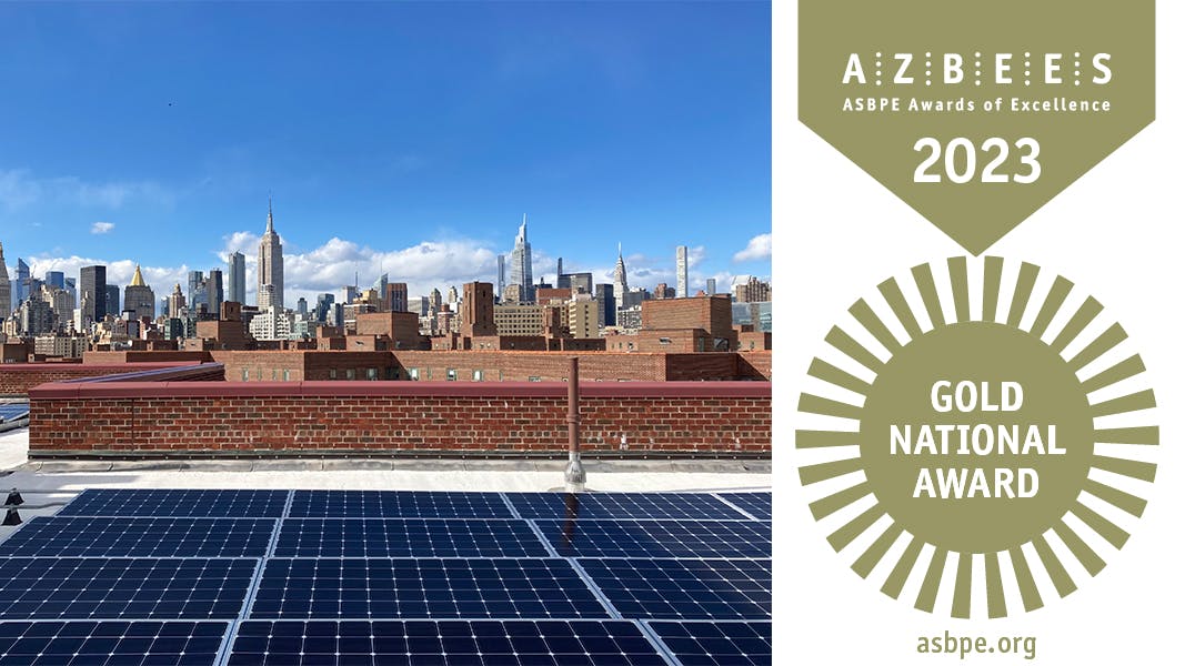 &ldquo;Decarbonizing New York: 3 paths to success in the city,' Azbee National Gold Award recipient, Technical Article