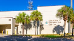 Pictured in 2020, this emergency operations center in West Palm Beach, Florida, houses emergency functions for Palm Beach County.