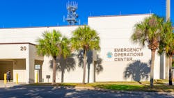 Pictured in 2020, this emergency operations center in West Palm Beach, Florida, houses emergency functions for Palm Beach County. Pictured in 2020, this emergency operations center in West Palm Beach, Florida, houses emergency functions for Palm Beach County.