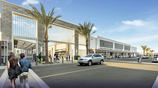 The master plan for Eastvale, California’s Goodman Commerce Center harmoniously combines industrial and logistical businesses with commercial and retail facilities to serve the community’s diverse needs.