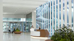 The Ally Charlotte Center features retail stores and general community spaces on the ground floor, enabling the urban high rise to become the focal point that Crescent Communities, its developer, wanted to achieve.