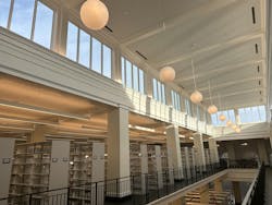 The interior of the Edgar Shannon Library underwent a renovation, including the McGregor Room that houses the 11,000-volume collection owned by the Rare Book School.