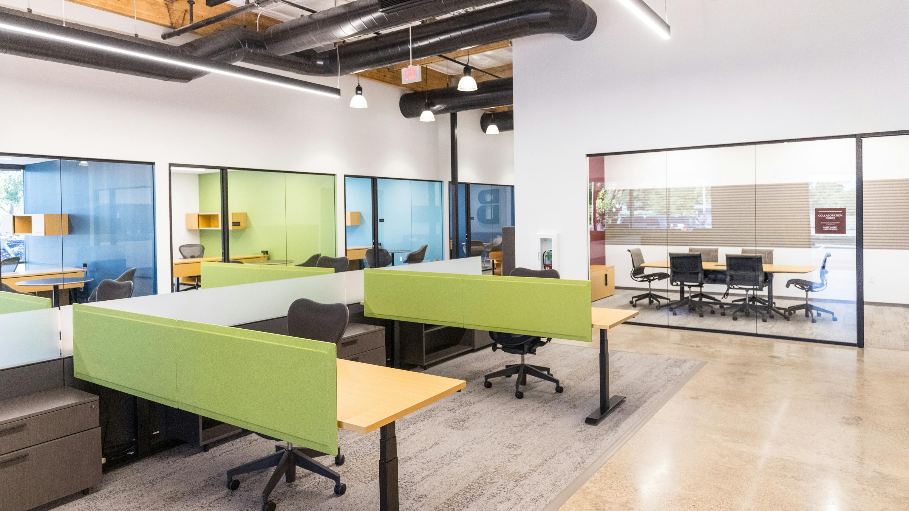 Becoming Independent&rsquo;s new headquarters consolidates staff into one location. The admin area has energetic, modern office amenities.