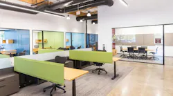 Becoming Independent’s new headquarters consolidates staff into one location. The admin area has energetic, modern office amenities.