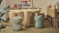 heirloom__flump_stool_with_bubble_table__Studio Rochowski