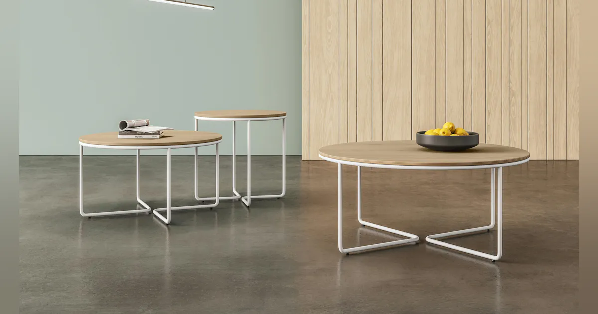 These Tables These Occasional Tables Combine Geometric Precision and Handsome Design ...