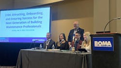 From left (seated): Brad Harrison, Lauren Rosa, Rob Berger, Margaret Evans, Marc Fischer (standing) From left (seated): Brad Harrison, Lauren Rosa, Rob Berger, Margaret Evans, Marc Fischer (standing)