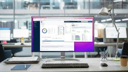 The Fitwel v3 platform open on a desktop in an office space. The Fitwel v3 platform open on a desktop in an office space.
