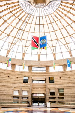 Inside the Rotunda of the Wright Museum, one of the first and oldest African American museums in the country. Inside the Rotunda of the Wright Museum, one of the first and oldest African American museums in the country.