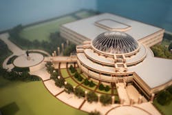 After creating a digital twin of the existing building (a scale model shown here), the Wright Museum integrated IoT sensors and began to collect and analyze data to optimize their operations. After creating a digital twin of the existing building (a scale model shown here), the Wright Museum integrated IoT sensors and began to collect and analyze data to optimize their operations.