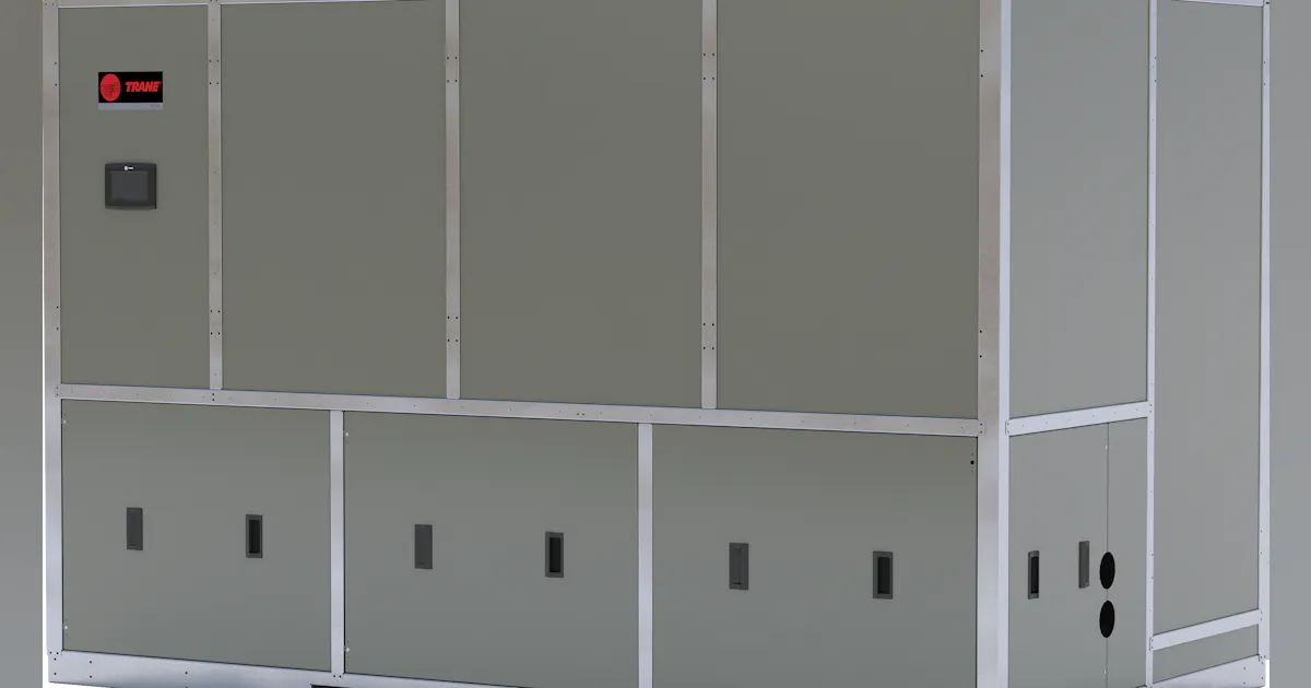 Modular Line Hvac Trane’s Modular HVAC System Fits in a Small Footprint for Low- to Mid ...