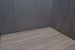 Linear drains are often used in curbless showers and are an important component for luxurious “wet-room” spa baths. Linear drains are often used in curbless showers and are an important component for luxurious “wet-room” spa baths.