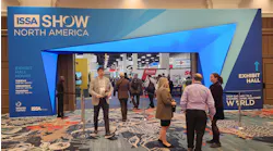 The entrance to the 2024 ISSA Show North America. The entrance to the 2024 ISSA Show North America.