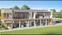 The adaptive reuse project transformed a dilapidated 1951 single-story building into a two-story, 5,620-square-foot center for Utah Clean Energy. The adaptive reuse project transformed a dilapidated 1951 single-story building into a two-story, 5,620-square-foot center for Utah Clean Energy.