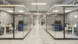 UUNOO and FRAMEWORK partnered to provide office pods for an eco-friendly co-working space at The Refinery at Domino, a 460,000-square-foot adaptive reuse project bringing new life to the Domino Sugar Factory. The original factory opened in Brooklyn in 1856. UUNOO and FRAMEWORK partnered to provide office pods for an eco-friendly co-working space at The Refinery at Domino, a 460,000-square-foot adaptive reuse project bringing new life to the Domino Sugar Factory. The original factory opened in Brooklyn in 1856.