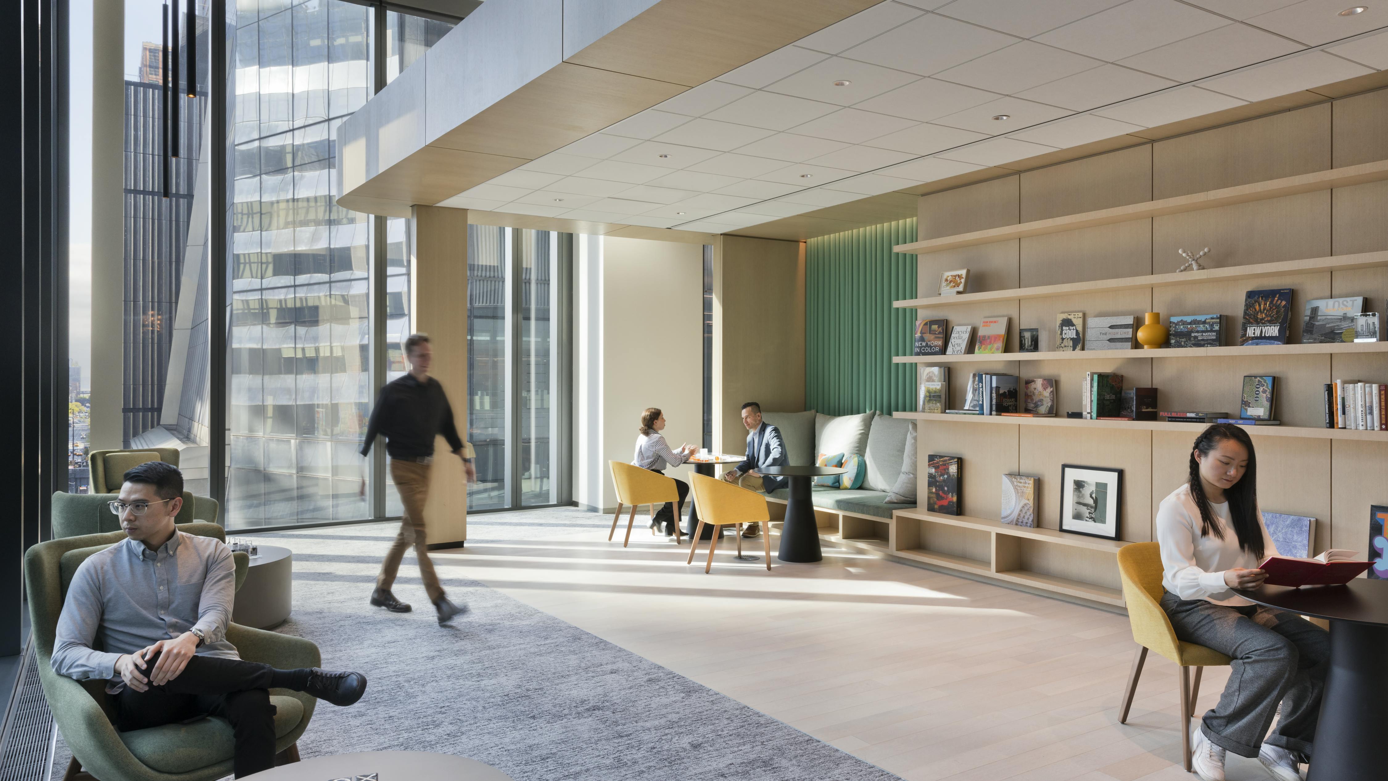 BlackRock&rsquo;s office was designed to encourage collaboration.