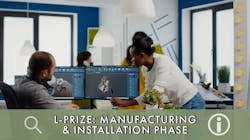 To be eligible for an L-Prize, luminaires and connected systems must be in production, commercially available, and installed in a building. To be eligible for an L-Prize, luminaires and connected systems must be in production, commercially available, and installed in a building.