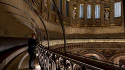 Fagerhult's iGuzzini has relit the Whispering Gallery at St. Paul's Cathedral in London. Fagerhult is not whispering about its ambitions to help the E.U. meet its ambitious objective of decarbonizing buildings. Fagerhult's iGuzzini has relit the Whispering Gallery at St. Paul's Cathedral in London. Fagerhult is not whispering about its ambitions to help the E.U. meet its ambitious objective of decarbonizing buildings.