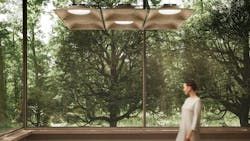 Flux has been part of the lighting lexicon for a long time. Now flax is entering the vocabulary, as iGuzzini is using the plant to make the Light Shade Linen luminaire, pictured. Flux has been part of the lighting lexicon for a long time. Now flax is entering the vocabulary, as iGuzzini is using the plant to make the Light Shade Linen luminaire, pictured.