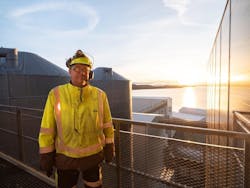 Mowi Feed’s Ragnar Meland (pictured) described the Glamox LED Kits as “designed for a circular economy,” noting that “they reuse the bodies of our lighting fixtures.” Mowi Feed’s Ragnar Meland (pictured) described the Glamox LED Kits as “designed for a circular economy,” noting that “they reuse the bodies of our lighting fixtures.”