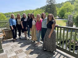 Yellow Goat Design’s North American team, led by Carey Schuster (second from left) brings together craftspeople, artists, and designers to realize a harmonized yet unique vision for each client. Yellow Goat Design’s North American team, led by Carey Schuster (second from left) brings together craftspeople, artists, and designers to realize a harmonized yet unique vision for each client.